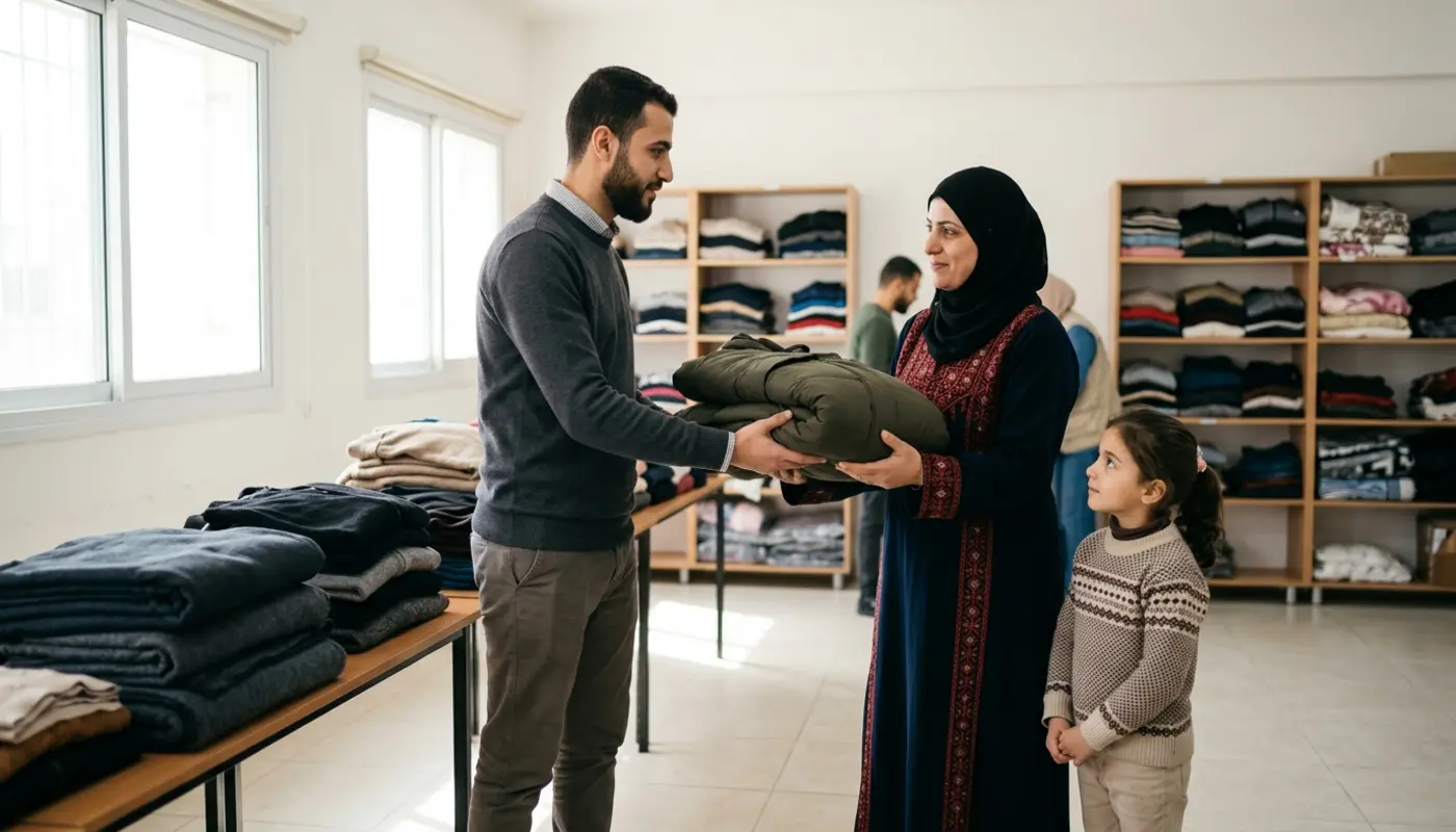 Warm Clothing Support For Gaza Families