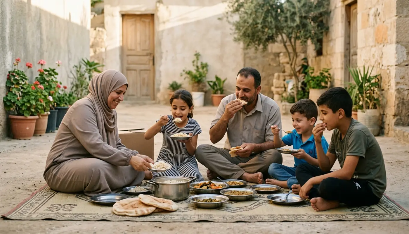 Humanitarian Aid Distribution In Gaza