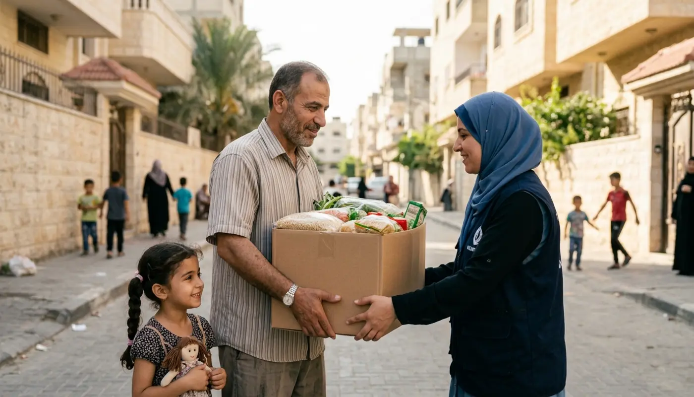 UK donor supporting Gaza humanitarian appeal